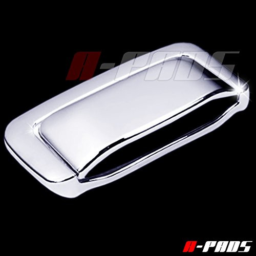 A-PADS Chrome Tailgate Handle Cover for Chevy Suburban  and  Tahoe 2000-2006   GMC Yukon Plus XL 00-06  and  Denali Plus XL 2001-2006 - Without Keyhole