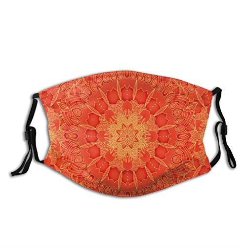 Fillter Face Cloth For mens and womens Complex Exposure Swirling Radial Patchwork Fine Art Theme Contrast Joined Paint Cold Mouth Dustproof Double Protection