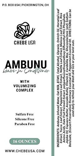 Ambunu Leave-in Conditioner -8 oz-