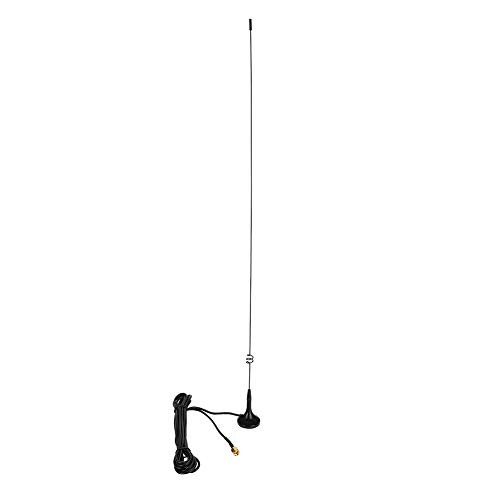 AMONIDA Antenna UT-108UV Dual Band VHF UHF Magnetic Vehicle-Mounted Antenna UT-108 SMA-Male