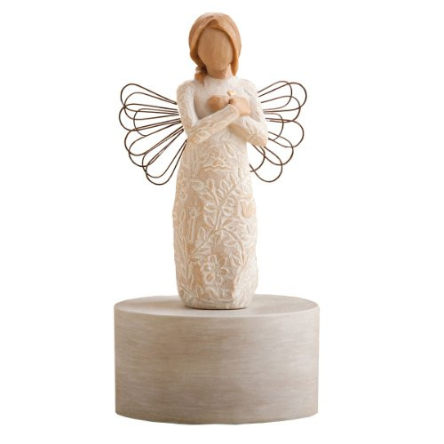 Willow Tree hand-painted sculpted Musical, Remembrance