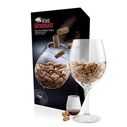 Wine Enthusiast Oversized Wine Glass Cork Holder