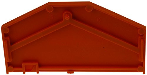 WAGO - 281-313 - END PLATE  RAIL MOUNTED TERMINAL BLOCK