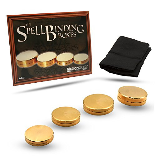 Magic Makers Spellbinding Boxes - Professional Vanishing Cloth Included