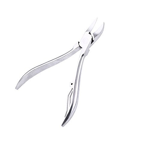 Cuticle Trimmer  Stainless Steel Nail Clipper Cutter Nipper for Thick Ingrown Toenails and Cutting Thick Toe Nails  and  Ingrown Toenails - Pedicure Tools