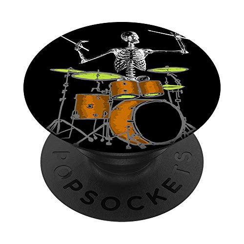 Phone Holder for Drummer Skeleton Playing Drums. PopSockets PopGrip Swappable Grip for Phones and Tablets Phone Holder for Drummer Skeleton Playing Drums. PopSockets PopGrip Swappable Grip for Phones and Tablets