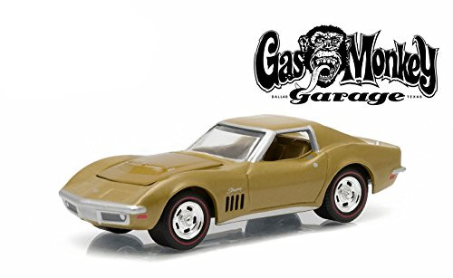 1969 Chevrolet Corvette "Gas Monkey Garage" (2012-Current TV Series) 1/64 by Greenlight 44720 C