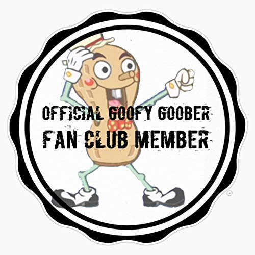 Spongebob Goofy Goober Sticker Vinyl Waterproof Sticker Decal Car Laptop Wall Window Bumper Sticker 5 inch