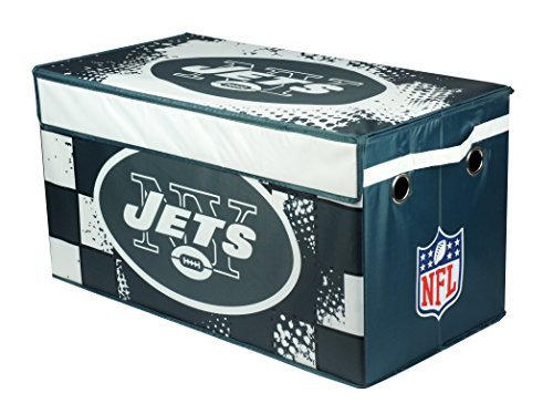Idea Nuova NFL New York Jets Collapsible Storage Trunk