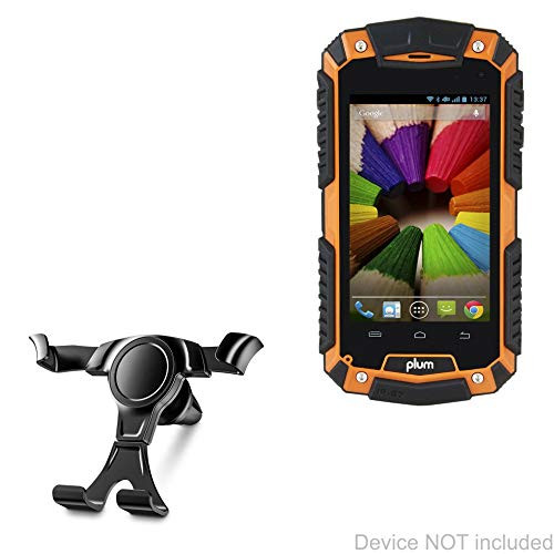 Plum Gator Plus 2 Car Mount  BoxWave -X-Switch Car Mount- Air Vent Mounted Car Mount Simple Minimal for Plum Gator Plus 2 - Jet Black