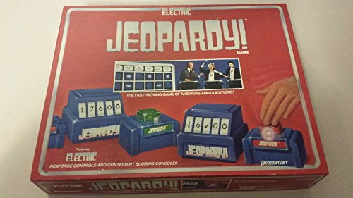 Electric Jeopardy Game Based on the TV Game Show