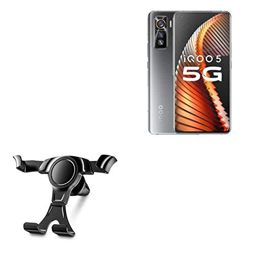 vivo iQOO 5 Car Mount  BoxWave -X-Switch Car Mount- Air Vent Mounted Car Mount Simple Minimal for vivo iQOO 5 - Jet Black vivo iQOO 5 Car Mount  BoxWave -X-Switch Car Mount- Air Vent Mounted Car Mount Simple Minimal for vivo iQOO 5 - Jet Black