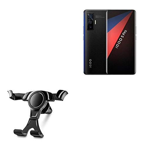 vivo iQOO 5 Pro Car Mount  BoxWave -X-Switch Car Mount- Air Vent Mounted Car Mount Simple Minimal for vivo iQOO 5 Pro - Jet Black vivo iQOO 5 Pro Car Mount  BoxWave -X-Switch Car Mount- Air Vent Mounted Car Mount Simple Minimal for vivo iQOO 5 Pro - Jet Black