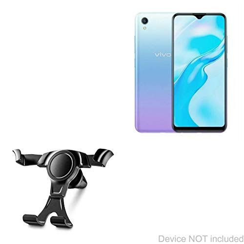 vivo Y20 Car Mount  BoxWave -X-Switch Car Mount- Air Vent Mounted Car Mount Simple Minimal for vivo Y20 - Jet Black vivo Y20 Car Mount  BoxWave -X-Switch Car Mount- Air Vent Mounted Car Mount Simple Minimal for vivo Y20 - Jet Black