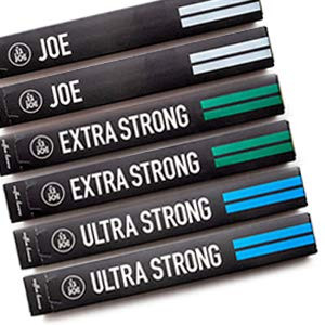 Nespresso Compatible Capsules - Espresso Pods for your Nespresso Machine - INTENSELY BOLD VARIETY SAMPLER  Very Strong Nespresso Coffee Capsules  10-Count Sleeves  -60 Capsules-