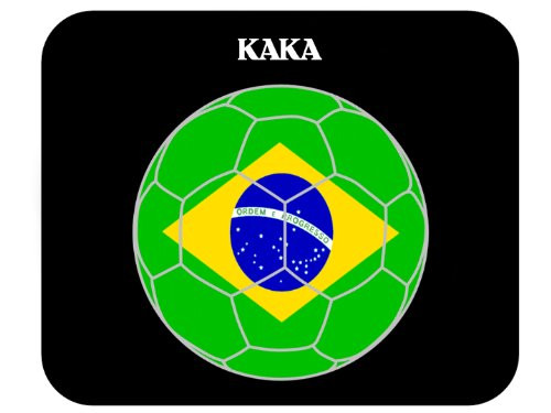 Kaka -Brazil- Soccer Mouse Pad