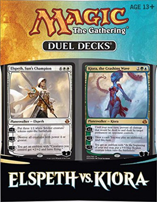 Magic: the Gathering Elspeth vs. KIORA - MTG 2015 Duel Decks Box Set - 120 Cards Magic: the Gathering Elspeth vs. KIORA - MTG 2015 Duel Decks Box Set - 120 Cards