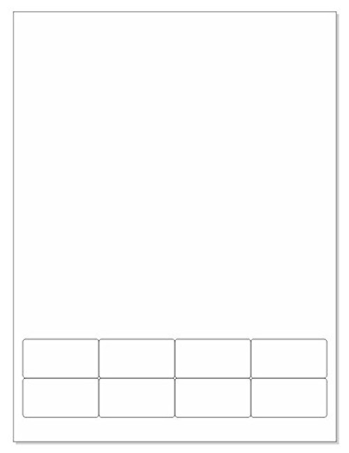 Patient ID Integrated Labels, Medication Labels, 8 per Sheet, size 2"x1" each (250 Per Box)