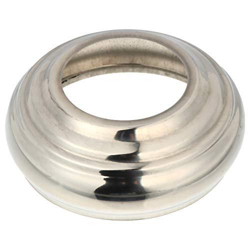 Cabilock Flag Pole Base Floor Flag Stand Cover Stainless Steel Umbrella Base Stand Garden Flag Pole Stand Base for Flagpole