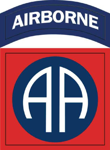 US Army 82nd Airborne Division Patch Decal Sticker 5.5 inch