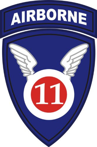 US Army 11th Airborne Division Patch Decal Sticker 5.5 inch