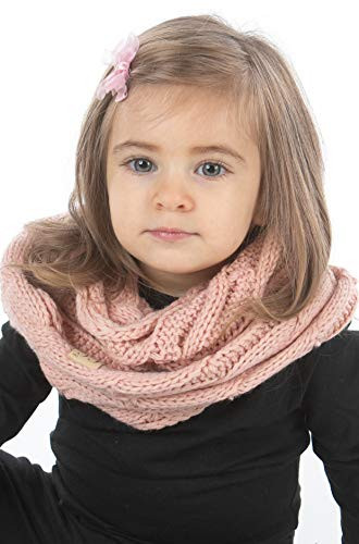 Scarf Kids Girls Infinity Wrap - Indi Pink