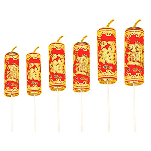 KESYOO 6Pcs Chinese New Year Cake Toppers Chinese Spring Festival Good Lucky Cake Decorations 2021 Year of The Ox Party Cupcake Picks Chinese New Year Supplies KESYOO 6Pcs Chinese New Year Cake Toppers Chinese Spring Festival Good Lucky Cake Decorations 2021 Year of The Ox Party Cupcake Picks Chinese New Year Supplies