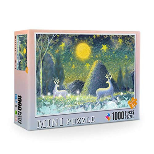 Fanteecy 1000 Pieces Jigsaw Puzzles for Adults - London Impress Micro Jigsaw Puzzles Mini Puzzle Game Interesting Toys Personalized Gift 16.54 x 11.69 inches