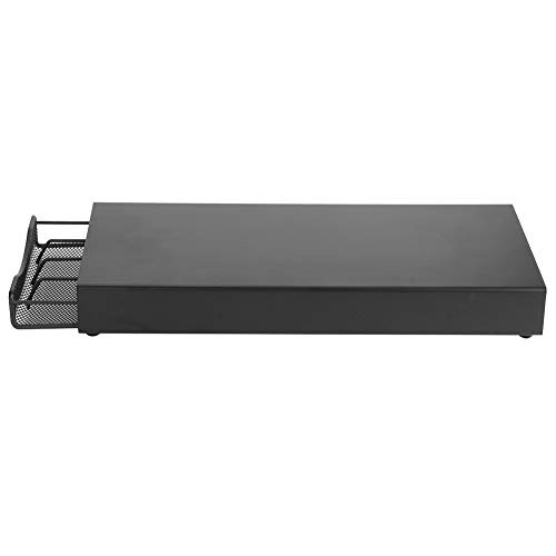Coffee Pod Holder  Iron Coffee Capsule Drawer Coffee Pod Storage Drawer Holder 40 Capsule Capacity