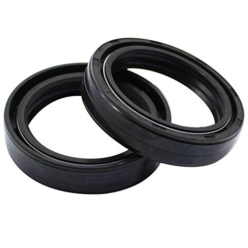 Cyleto Front Fork Oil Seal Kit for Kawasaki KZ750 KZ750H LTD 1980-1983 KZ 750 KZ750M CSR GPZ 1982