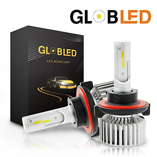 Globled H13 200W 20000LM 9008 LED Headlight Bulb High-Low Beam Conversion Kit 6000k Canbus(HG-D2-H13)