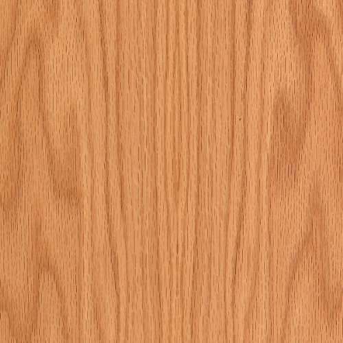 Red Oak Wood Veneer Plain Sliced 2'x8' PSA 9505(Peel and Stick) Sheet