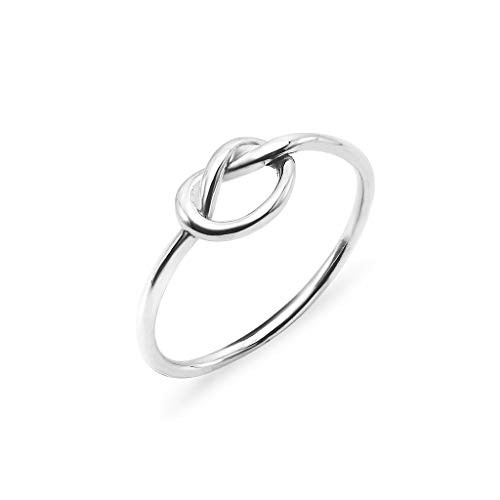 Gotta Have It - Sterling Silver Love Knot Ring  Size 5
