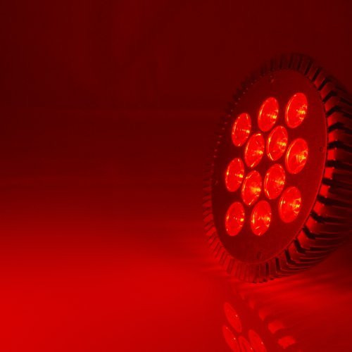 ABI 12W Red 620-630nm PAR38 LED Grow Light Bulb for Flowering