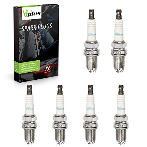 Vplus 6 Pcs Platinum Spark Plug for BMW Replaces 3199 BKR6EQUP Spark Plugs Vplus 6 Pcs Platinum Spark Plug for BMW Replaces 3199 BKR6EQUP Spark Plugs