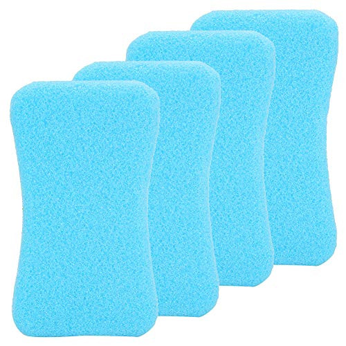 4 Pcs Pumice Stone for Feet Pedicure Pumice Stone Callus Remover Foot Scrubber Pedicure Exfoliator Tool for Removing Dead Skin-Blue- 4 Pcs Pumice Stone for Feet Pedicure Pumice Stone Callus Remover Foot Scrubber Pedicure Exfoliator Tool for Removing Dead Skin-Blue-