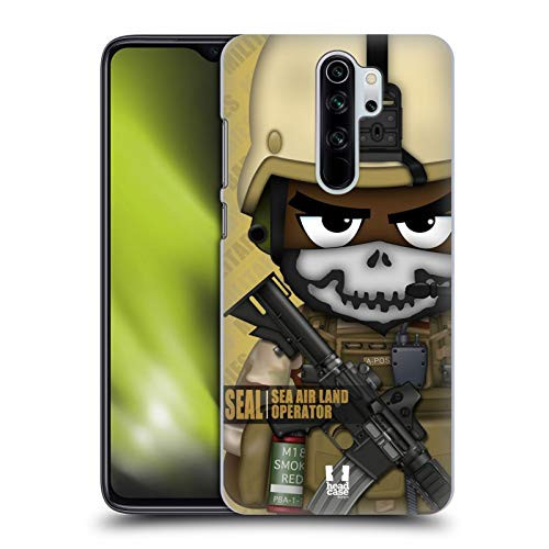 Head Case Designs Seal Half Military Babies Hard Back Case Compatible with Xiaomi Redmi Note 8 Pro