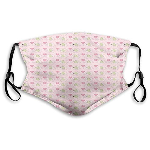 Fillter Face Cloth For adults Elephant Cartoon Pattern with Heart Shape Patches Childish Cold Mouth Dustproof Double Protection Fillter Face Cloth For adults Elephant Cartoon Pattern with Heart Shape Patches Childish Cold Mouth Dustproof Double Protection