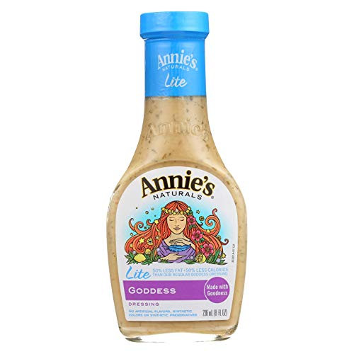 Annie s Naturals Lite Dressing Goddess - Case of 6 - 8 fl oz.