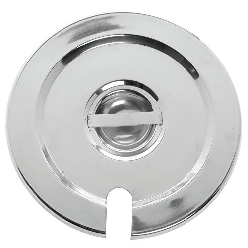 HUBERT Notched Cover for 7 qt Bain Marie Inset PanStainless Steel