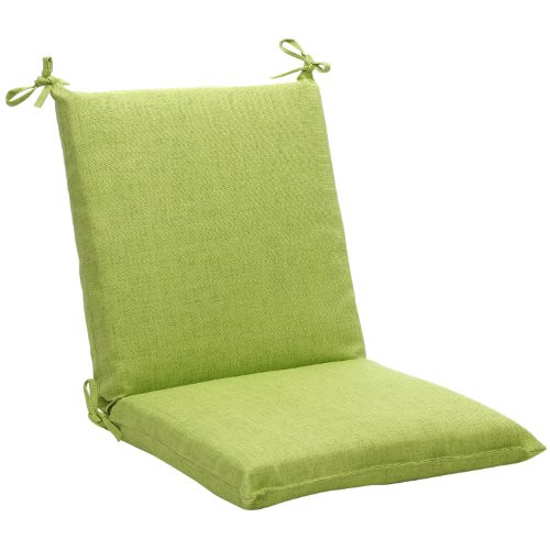 Pillow Perfect Indoor/Outdoor Green Textured Solid Square Chair Cushion