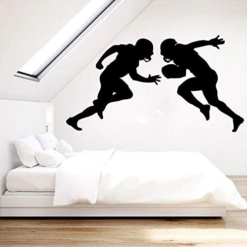 Football Wall Decal Teens Room Decoration Sports Player Vinyl Stickers Removable Mural Home Decor Player Fight O121 Football Wall Decal Teens Room Decoration Sports Player Vinyl Stickers Removable Mural Home Decor Player Fight O121