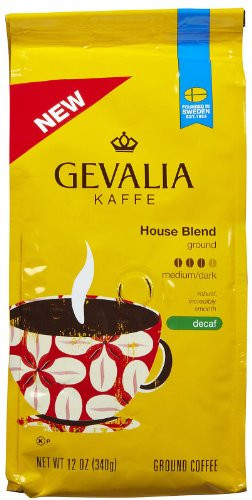 Gevalia Premium House Blend Decaf Coffee-12 oz