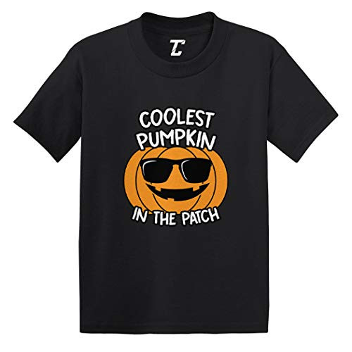 Coolest Pumpkin in The Patch - Infant Toddler Cotton Jersey T-Shirt -Black  3T- Coolest Pumpkin in The Patch - Infant Toddler Cotton Jersey T-Shirt -Black  3T-