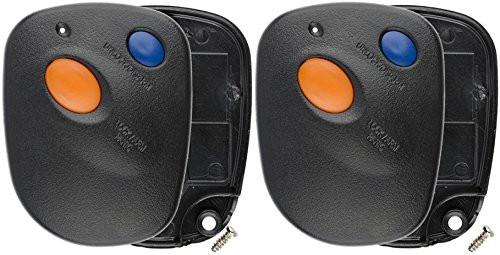 KeylessOption Just the Case Keyless Entry Remote Control Car Key Fob Shell Replacement for Subaru WRX STI A269ZUA111 -Pack of 2-