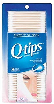 Q-Tips Cotton Swabs-375 ct. -Pack of 6-