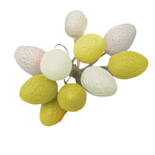 10 LED Easter Decorations Eggs Lights Battery Operated  Colorful Decorative Easter Eggs Lights String for Easter Tree Decor  Easter Home Decor  Easter Party Decor?B?