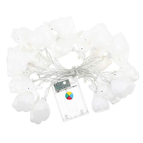 Uonlytech Easter Bunny String Lights LED Fairy String Lights Decorative Lamps for Outdoor Patio Garden Party Birthday Wedding Decoration 3M 20 LEDs -No Battery-