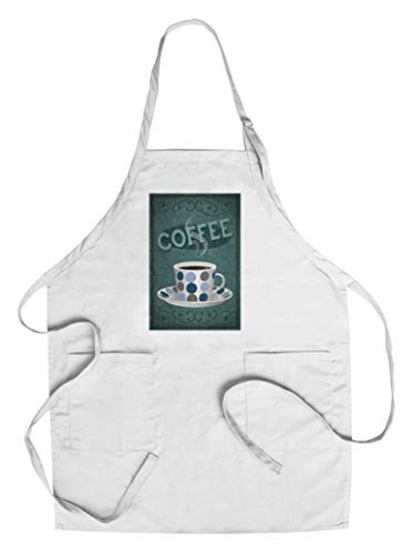 Coffee Sign  Cotton Polyester Chef s Apron
