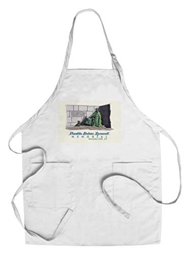 Washington  DC - FDR Memorial  Cotton Polyester Chef s Apron